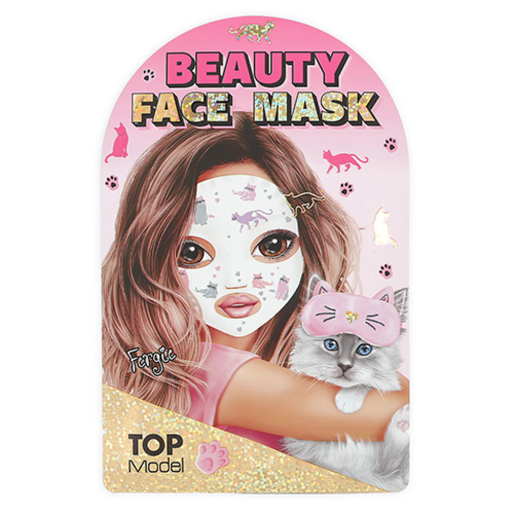 Top Model ASST | Beauty Face Mask Top Model, Fergie - tmavě růžová